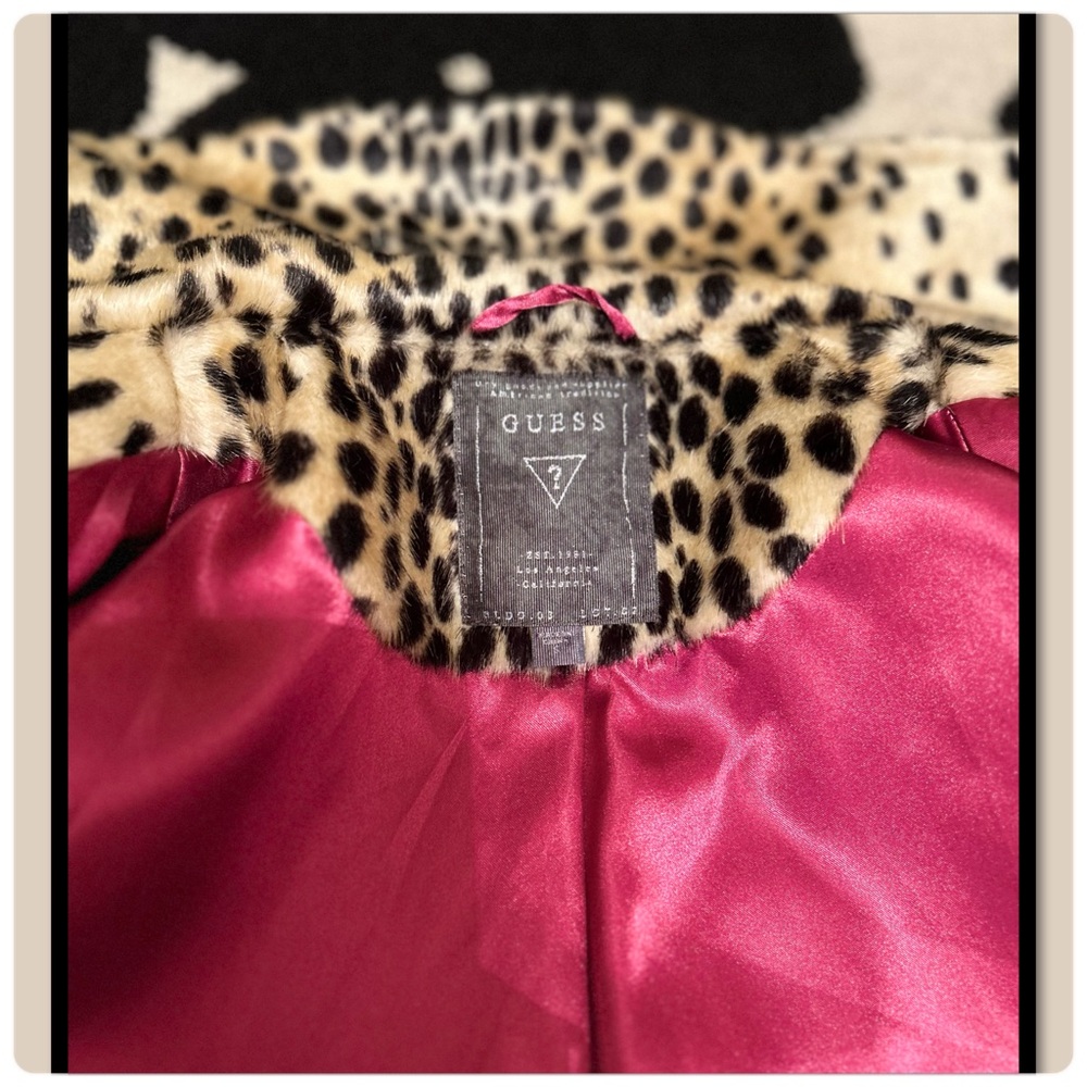 Guess leopard print coat - Picture 7 of 11